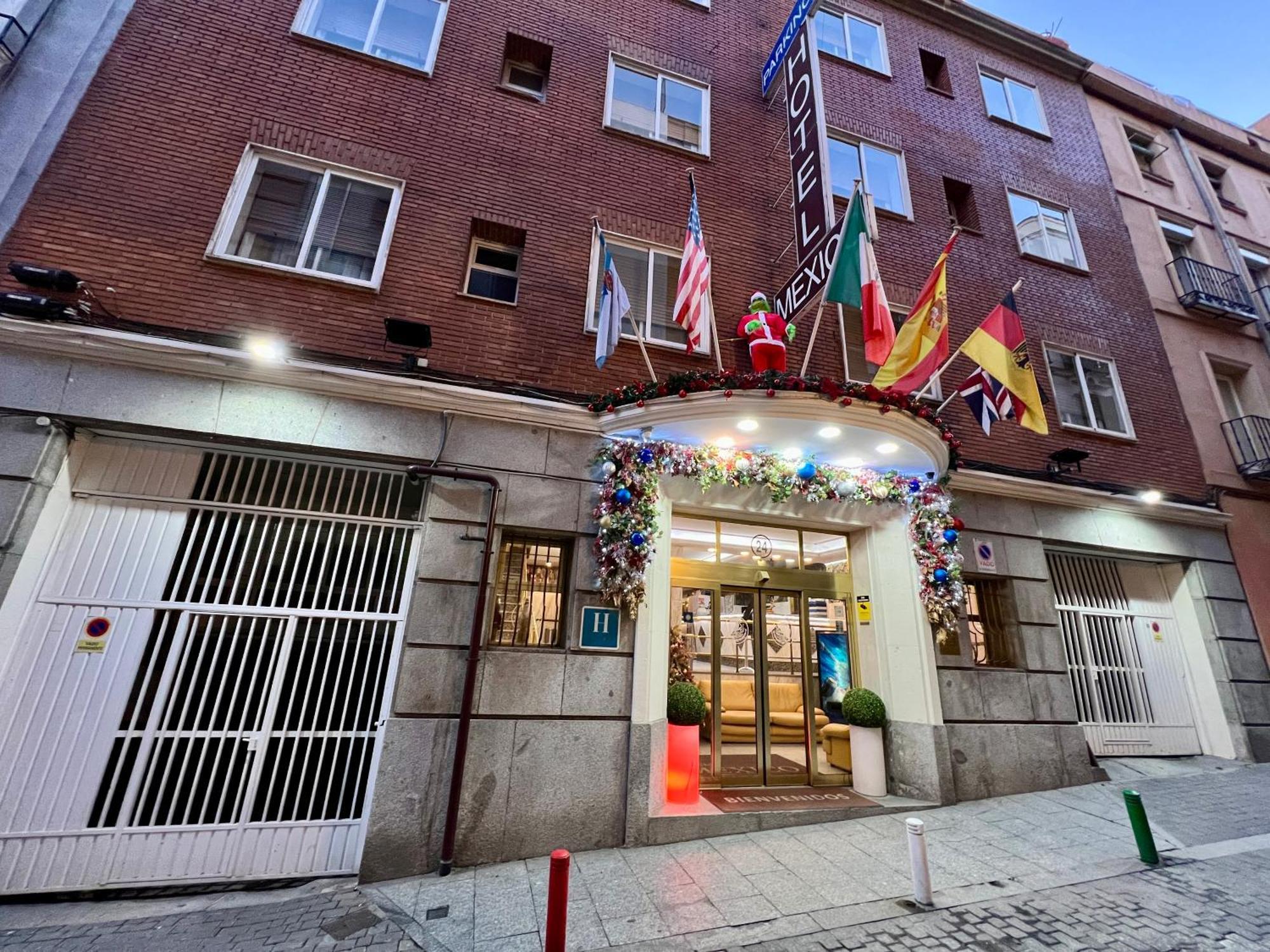 Hotel Mexico Madrid Eksteriør bilde