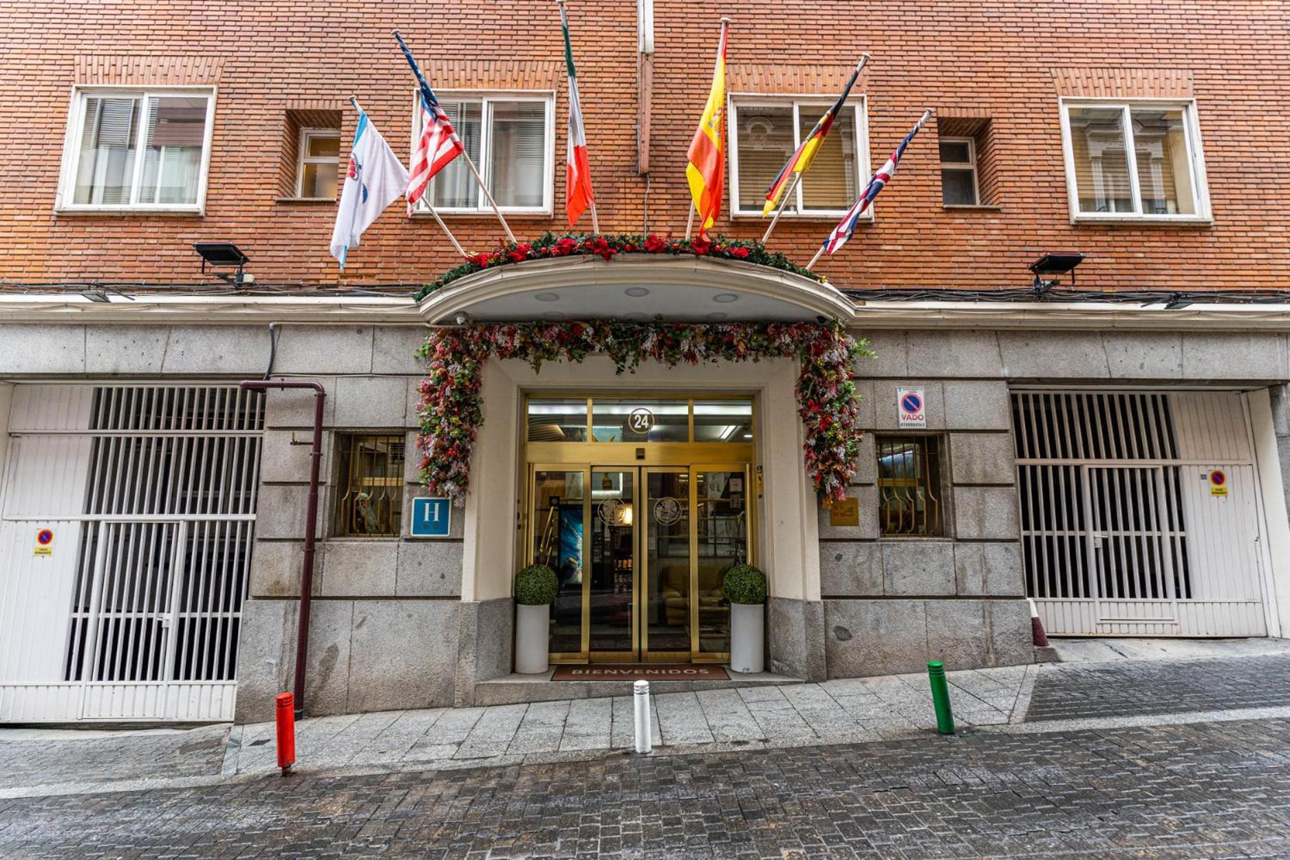 Hotel Mexico Madrid Eksteriør bilde